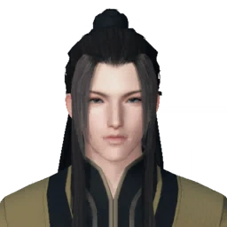 หน้า NPC เฉาไป๋ (晁白) จากในเกม