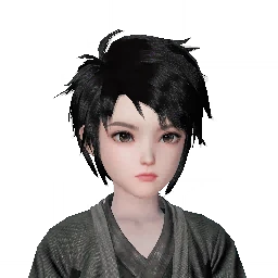 หน้า NPC ฮู่จื้อ (虎子) จากในเกม