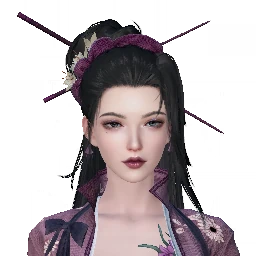 หน้า NPC จินอวี้เหยียน (金玉颜) จากในเกม