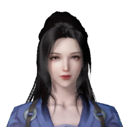 หน้า NPC ลั่วฝูฟง (洛扶风) จากในเกม