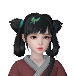 หน้า NPC เด็กหญิง (女童) จากในเกม