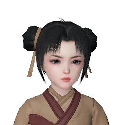 หน้า NPC ชิวหนาน (秋南) จากในเกม