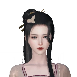 หน้า NPC หร่วนหยางเถา (阮杨桃) จากในเกม