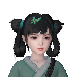 หน้า NPC ถงเชวี่ยเอ๋อร์ (佟雀儿) จากในเกม