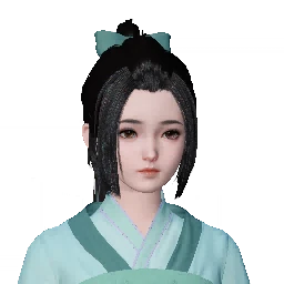 หน้า NPC เซียวอิ๋งอิ่ง (萧颖颖) จากในเกม